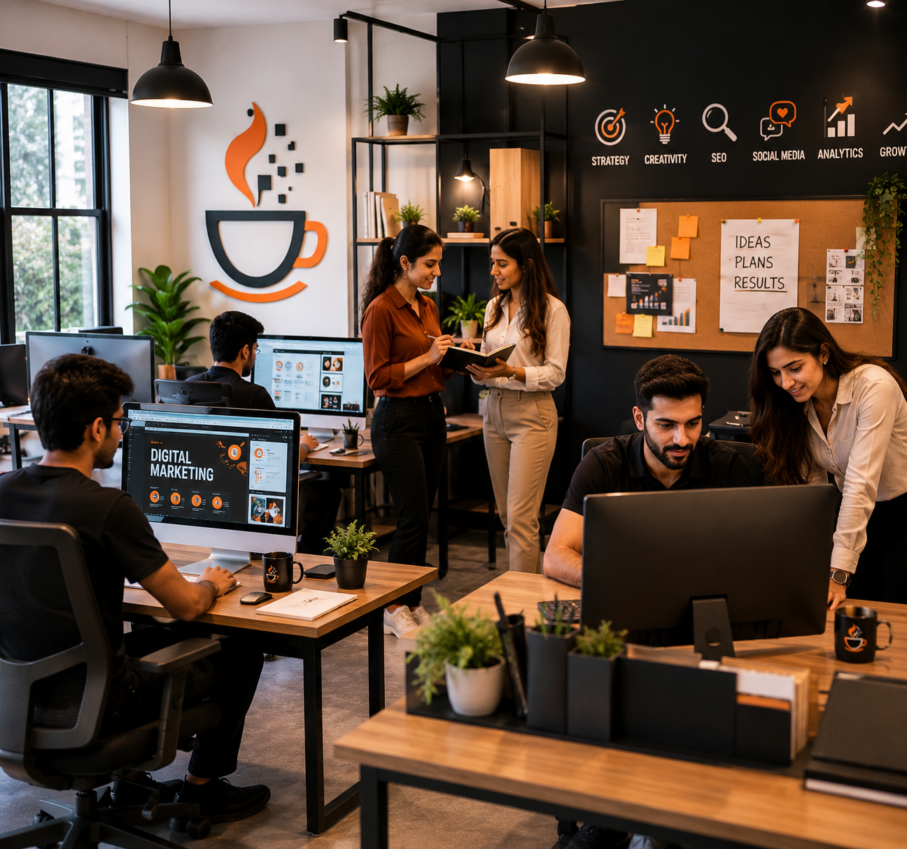 The Digital Cafe digital marketing and website design agency